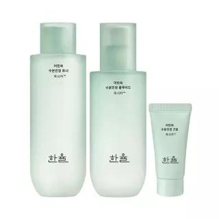 [선물세트] 한율 어린쑥 수분진정 2종세트 (토너150ml+플루이드125ml) 107394