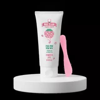 팀스모어 꿀곰 인샤워 각질케어 제모크림 200ml