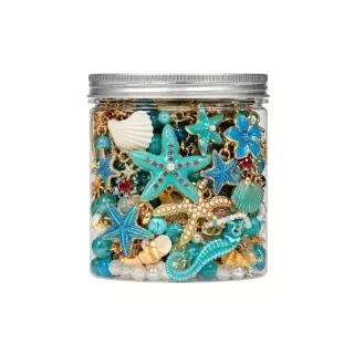 TNRASRTEA 미스터리 쥬얼리 Jar 서프라이즈 박스 여성용 Includes 목걸이 귀걸이 링 Bracelets Hair Clips