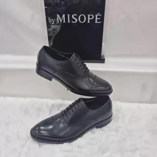 [미소페]By미소페 남성 스트레이트 팁 슈즈 122HH431PF005 BLACK 1_JJ