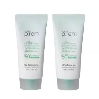 메이크프렘 유브이 디펜스 노세범 선크림 50ml 2pack