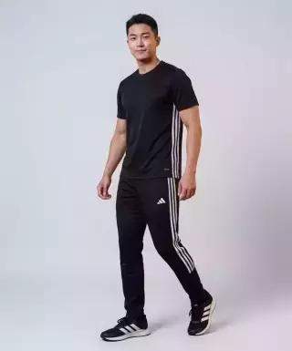 [매장정품] adidas 워크아웃 에센셜 올세트 3-스트라이프 니트 팬츠 KA3590 9ba993