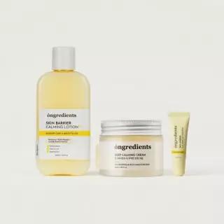온그리디언츠 [SET] [속보습 세트] 스킨베리어 카밍 로션 EX 220ml+꾸덕한 진정크림+카밍 립 에센스