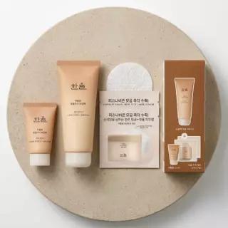 [모공쫀쫀]한율 부들밤 말끔/깔끔 모공팩 100ml (15ml+모공패드 4매)기획