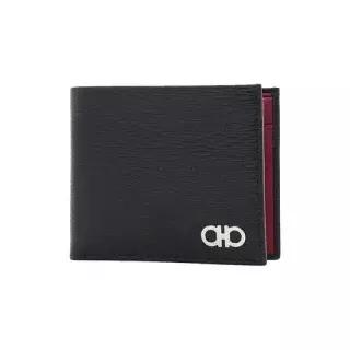 SS26 남성 간치니 반지갑 66 A065 NERO RED 0685986 LE1221116073