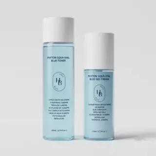 헤브블루 [무신사 단독] 히알라인 트러블 진정듀오 (히알 블루 젤 크림 110ml + 토너 200ml + 스트레치 코