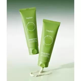 비플레인 녹두 약산성 클렌징폼 80ml 2개