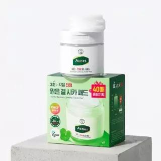 [진정/각질케어] 아크네스 3초진정 토너패드(+40매 리필기획)
