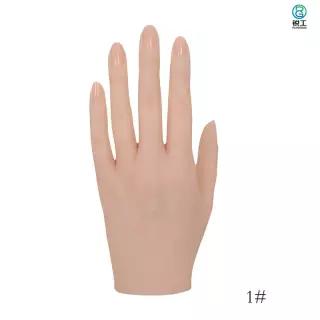 여성 실리콘 네일 연습용 손 모델 거치대