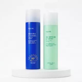 [PICK/산리오/한교동]식물나라 워터프루프/알로에쿨링 선 스프레이 100ml (단품/1+1/트리플)