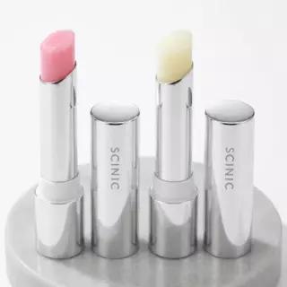 SCINIC UV 쉴드 에센셜 립밤 클리어+로지핑크 3.4g