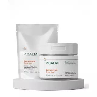 PCALM 베리어사이클 토너패드 본품 60매+리필팩 60매