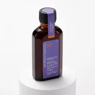 [보색 오일]모로칸오일 헤어 트리트먼트 퍼플 50ml (펌프 포함)