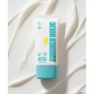 매장정품 SUMMER HOLIC 데일리 모이스처 선크림 50ml (SPF50+)