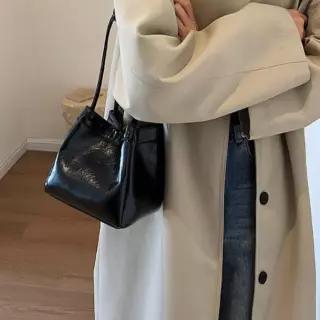 여성 미니백 큐브 토트백 사각핸드백 숄더백 데일리 캐주얼 가방 2컬러