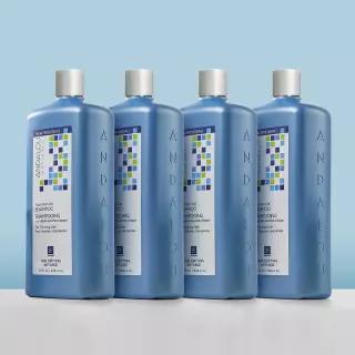 아르간 스템셀 대용량 샴푸 946ml 4개 + 펌프 4개 + 수분 샴푸 50ml 여행용 키트