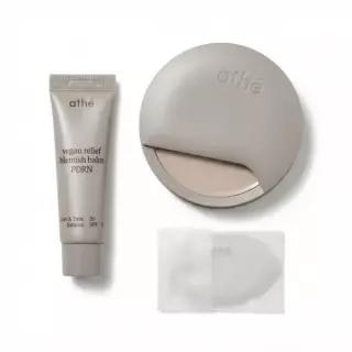 [뽐니공동개발/스패출라 비비쿠션] 아떼 비건 릴리프 비비쿠션 SPF40 PA++ 17g 기획/단품
