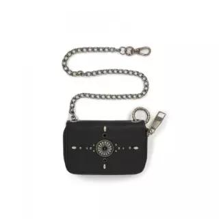 AAKAM Western Studded 가죽 지갑 (블랙) AK26ACC22BK