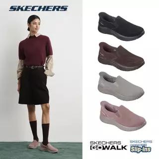 스케쳐스 26FW 최신상 여성용 소가죽 고워크 슬립인스 로퍼