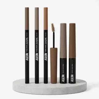 [NEW] 머지 더 퍼스트 스키니 브로우 듀오 (브로우펜슬, 브로우마스카라)