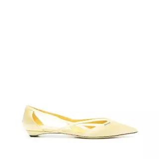 프라다 cut out detail ballet flats 10272936755464 TP721068660
