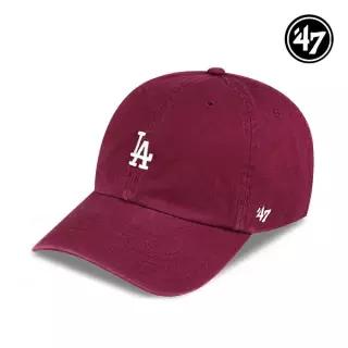LA 다저스 스몰 로고 MLB 엠엘비 볼캡 야구 모자 카디널 B-BSRNR12GWS-CAA