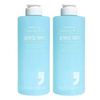 초세컨즈 대용량 시카 클렌징 워터 500ml 2개 저자극 화장품