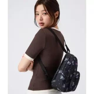 잔 JANSPORT 하프파인트 PASTEL PETALS BLACK