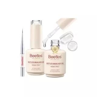 비틀즈 빌더 젤 네일 키트 2 pcs 클리어 tpo  브러시가있는 hema-free 447488