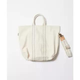 에스파이 [MOSAWON X ESFAI] 2-WAY CANVAS BAG (ECRU) 6487674 E60AC04ECR