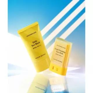 NATURE REPUBLIC [SET] 캘리포니아 알로에 보송 선스틱 24g+데일리 선블럭 57ml