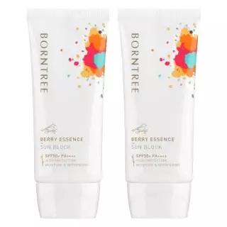 본트리 BORNTREE 베리에센스 선블럭 50ml 2개