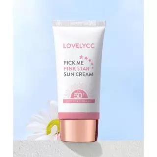 LOVELYCC 픽미 핑크 스타 톤업 선크림 SPF 50+ PA+++ 50ml