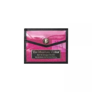 더뮤지엄비지터 THEMUSEUMVISITOR CLEAR MUSE CARD WALLET (PINK)