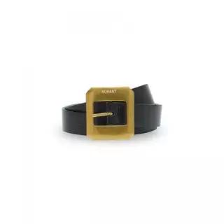 NOHANT SQUARE BUCKLE LEATHER BELT-FRAME