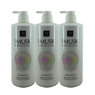미쟝센 펄샤이닝 샴푸 화이트머스크향 1000ml 3개