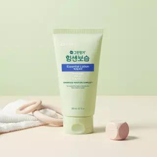 그린핑거 힘센보습 에센셜 로션 오렌지그린티향 300ml X 1EA / 신생아 아기 유아, 순하고 끈적임없는 고보