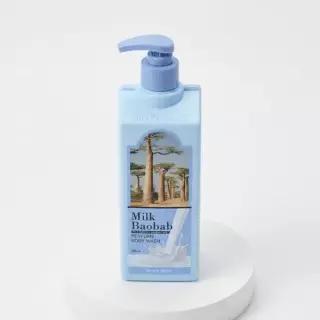 [샤워볼증정] 밀크바오밥 퍼퓸 바디 선물세트 (바디워시500ml+로션250ml+샤워볼) 3종 택1