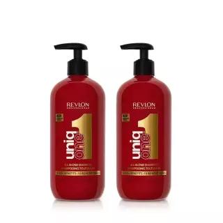 레브론 트리트먼트가 필요없는 올인원 샴푸 490ml 2개(+샴푸/컨디셔너 50ml 세트증정)
