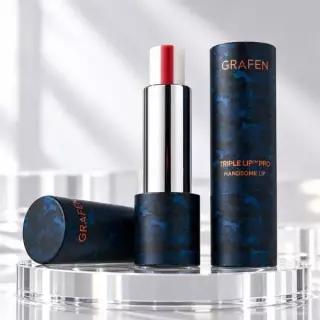 [립밤선물] 그라펜 트리플립 Pro 핸섬립 4.3g(+원우드 핸드크림 50ml+기프트케이스)