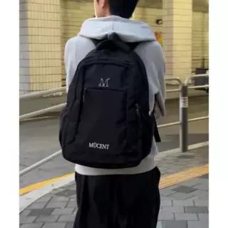 MUCENT 마이키 메탈 로고 백팩 남녀공용