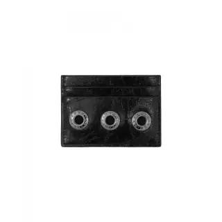 트리밍버드 TREEMINGBIRD 3Eyelet Card Wallet Black