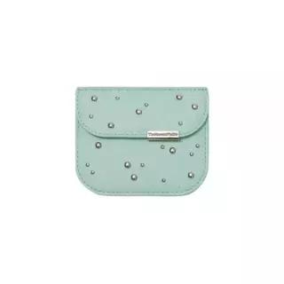 더뮤지엄비지터 THEMUSEUMVISITOR COSMIC STUDS FLAP CARD WALLET (MINT)