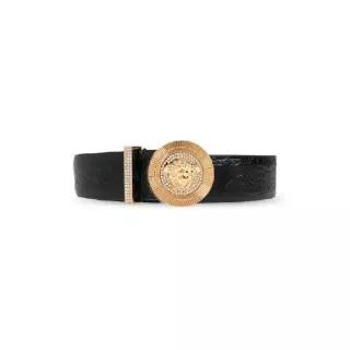 Versace 메두사 비기 엠보싱 벨트 10040091A11597