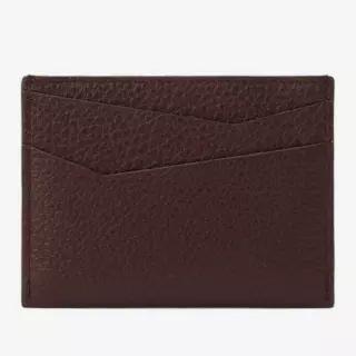 로에베 초콜릿 브라운 그레인 가죽 카드홀더 C510Q77X14 3606