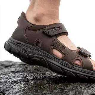 SKECHERS 남성 스케쳐스 USA 리스펙티드 샌들슬립인스_SC0MSCGM022