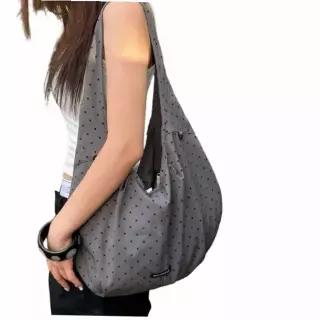 [매장정품] 마스마룰즈 [10/19 예약]_Drop eco shoulder bag_Dot charcoal 3753439