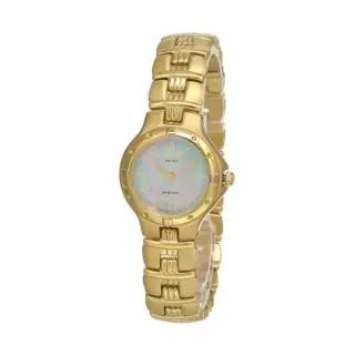 Citizen MOP 다이얼 스테인리스 스틸 여성용 시계 EP7042-52D 매장 전시용 712165