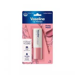 매장정품 VASELINE [2개부터 구매가능]바세린 컬러앤케어 립밤 피치 4.2G