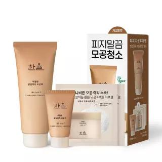 [모공쫀쫀]한율 부들밤 말끔/깔끔 모공팩 100ml (15ml+모공패드 4매)기획 107931